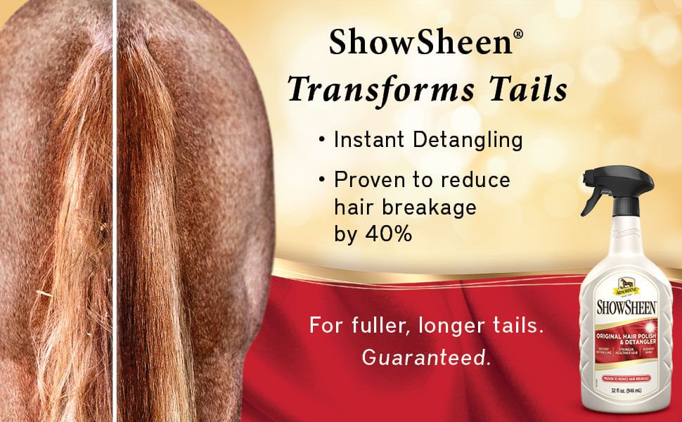 ShowSheen Hair Polish & Detangler - Jeffers - Horse Supplies > Horse Grooming