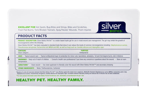 Silver Biotics Pet Vet Antibacterial First Aid Gel - Jeffers - Animal Health & Wellness > Medical Supplies