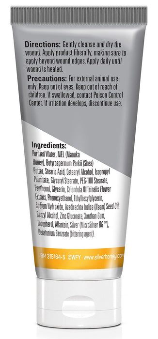 Silver Honey Rapid Wound Repair Ointment - Jeffers - Animal Health & Wellness > Skin & Coat Care