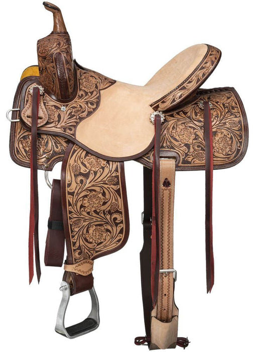 Silver Royal Youth Moulton Barrel Saddle - Jeffers - Horse Supplies > Horse Tack > Saddles