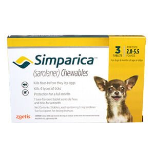 Simparica Chewable Tablets - Jeffers - Animal Health & Wellness > Flea & Tick Control