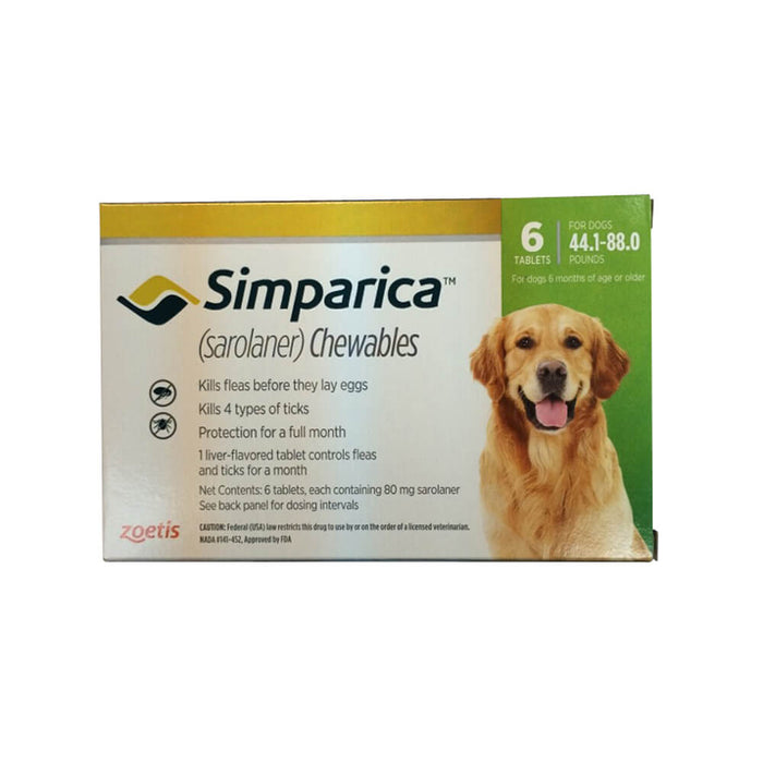 Simparica Chewable Tablets - Jeffers - Animal Health & Wellness > Flea & Tick Control