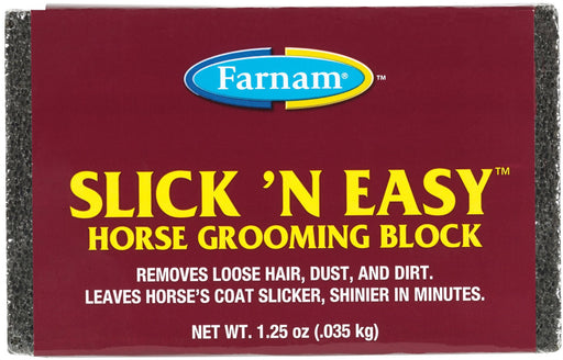 Slick 'N Easy Grooming Block - Jeffers - Horse Supplies > Horse Grooming