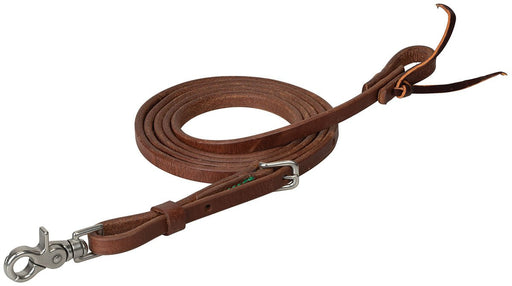 Smarty x Synergy Heavy Harness Leather Roper Rein - Jeffers - Horse Supplies > Horse Tack > Reins