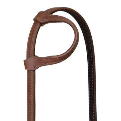 Smarty x Synergy Latigo Lined Oil Harness Leather Headstall, 3/4", Sliding Ear