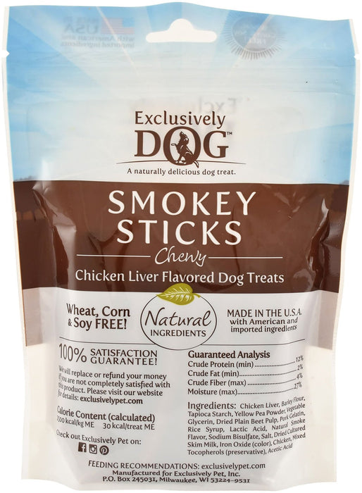 Smokey Sticks Chewy Chicken Liver Flavor Dog Treats - Jeffers - Dog Supplies > Dog Treats