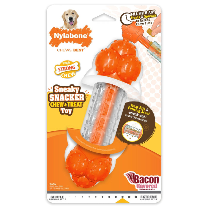 Sneaky Snacker Dog Treat Toy, Bacon - Jeffers - Dog Supplies > Dog Toys