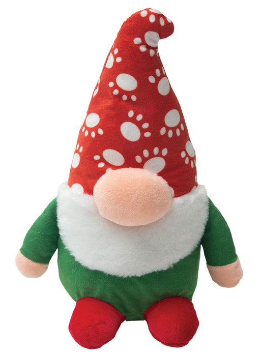 SnugArooz Sherlock the Gnome Christmas Squeaker Dog Toy - Jeffers - Dog Supplies > Dog Toys