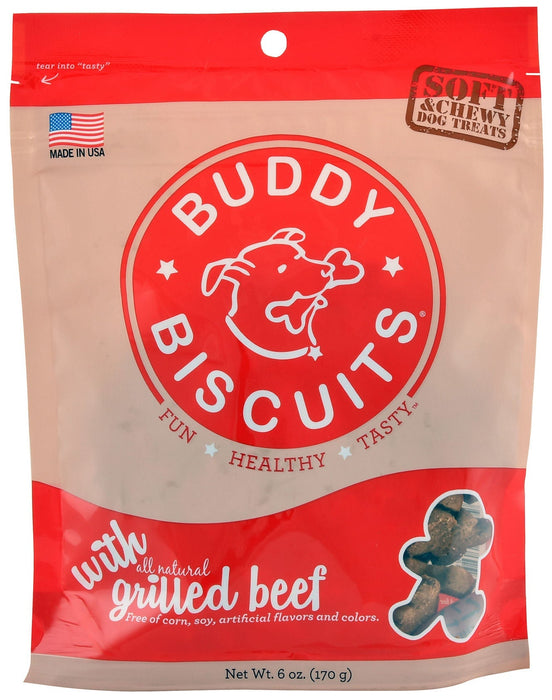 Soft & Chewy Buddy Biscuits, 6 oz - Jeffers - Dog Supplies > Dog Treats > Biscuits & Baked Treats