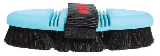 Soft Touch Flex Brush with Horse Hair Bristles - Jeffers - Horse Supplies > Horse Grooming > Horse Grooming Combs, Brushes & Mitts