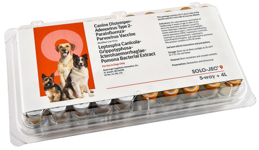 Solo - Jec 9 (9 - way dog vaccine) - Jeffers - Animal Health & Wellness > Vaccines