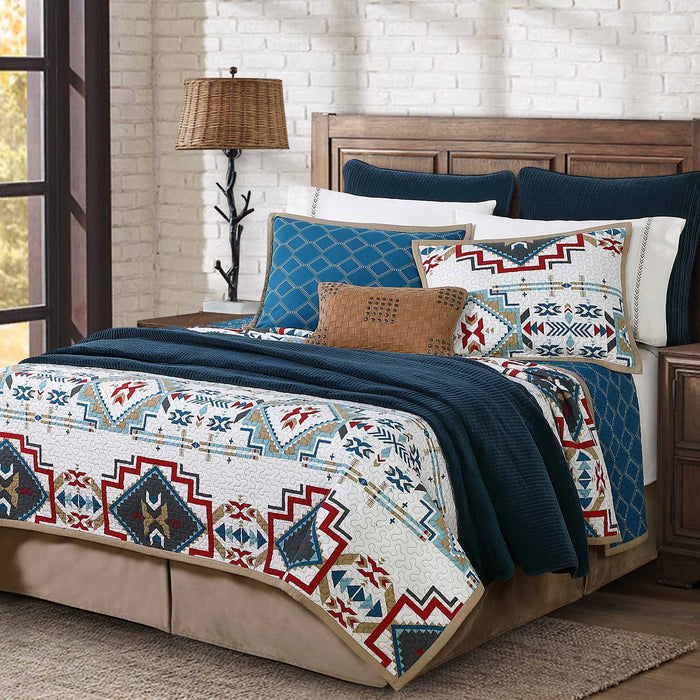 Spirit Valley Reversible Quilt Set - Jeffers - Home Goods & Gifts > Blankets, Throws