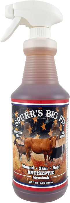 Spurr's Big Fix Antiseptic Livestock Spray - Jeffers - Animal Health & Wellness > Medical Supplies