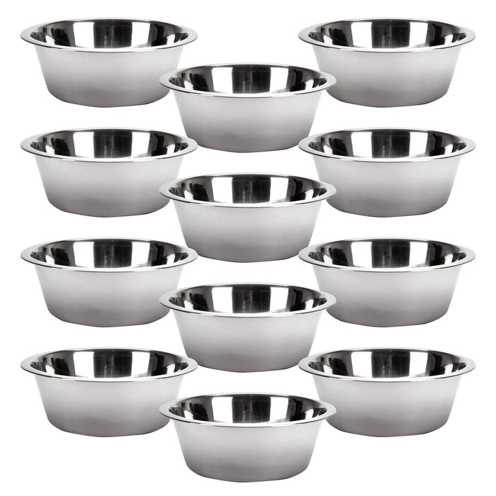 Standard Stainless Steel Bowls - Jeffers - Animal & Pet Supplies > Pet Bowls, Feeders & Waterers