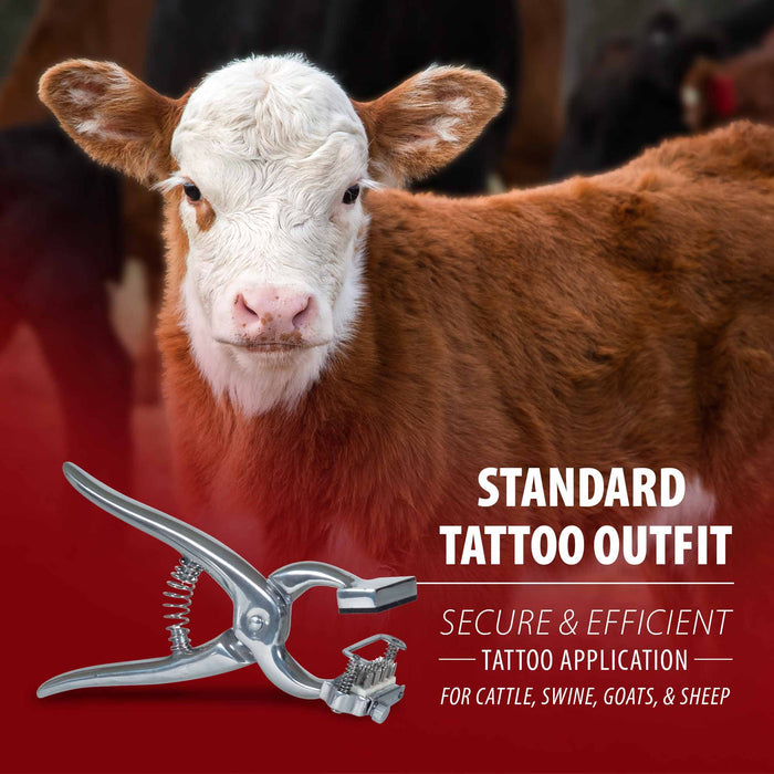 Standard Tattoo Outfit - Jeffers - Farm & Ranch Supplies > Identification & Ear Tags