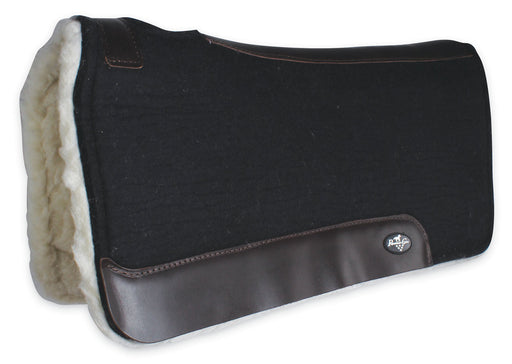 Steam - Pressed Saddle Pad with Fleece Bottom - Jeffers - Horse Supplies > Horse Tack > Saddle Pads & Blankets