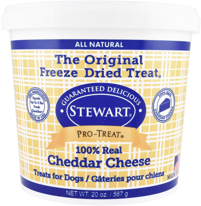 Stewart Pro - Treat Freeze - Dried Cheddar Cheese Treats for Dogs - Jeffers - Dog Supplies > Dog Treats