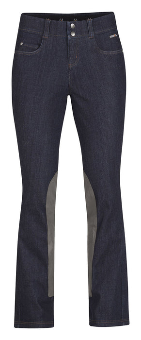 Stretch Denim Extended Knee Patch Bootcut, Reg Length - Jeffers - Women > Women's Clothing > Women's Jeans, Pants, Shorts