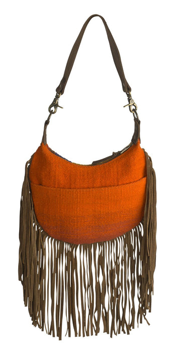 STS Crimson Sun Nellie Western Fringe Leather Trim Purse - Jeffers - Women > Accessories, Jewelry, Handbags