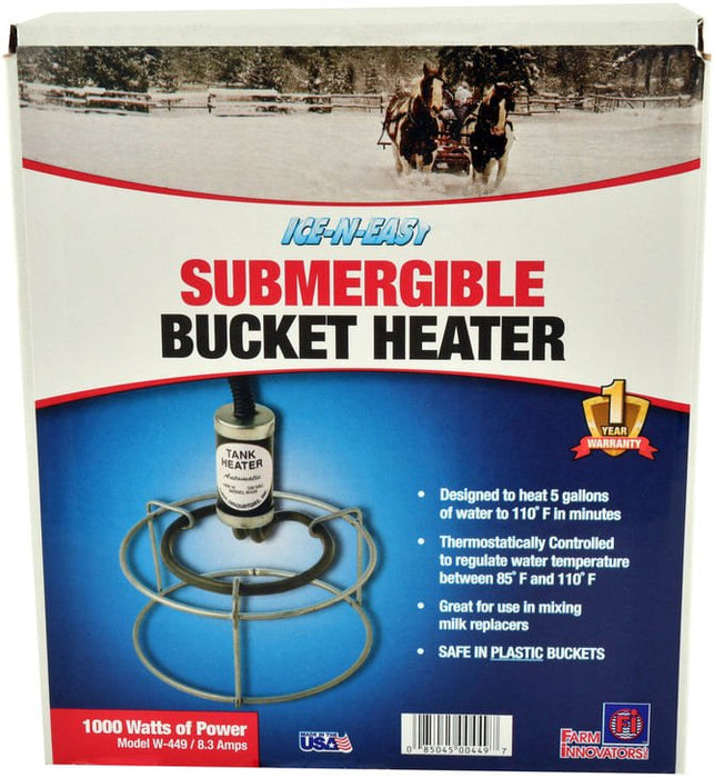 Submergible Bucket Heater, 1000 - Watts - Jeffers - Farm & Ranch Supplies > Stable Supplies