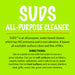 Suds All Purpose Cleaner, 8 oz - Jeffers - Farm & Ranch Supplies > Cleaning Supplies