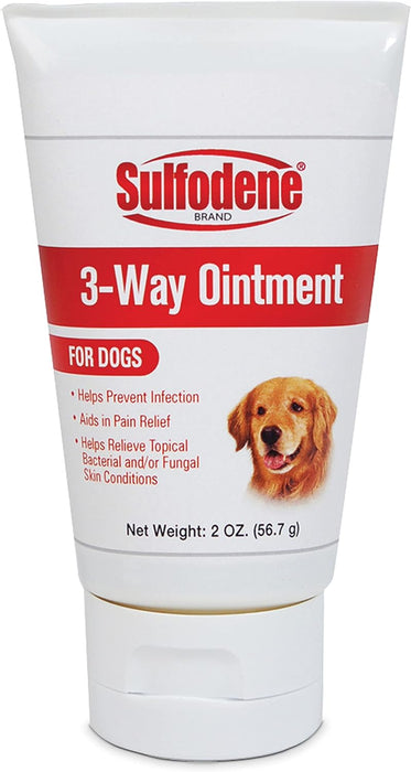 Sulfodene 3 - Way Ointment for Dogs, 2 oz - Jeffers - Animal Health & Wellness > Skin & Coat Care