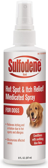 Sulfodene Medicated Hot Spot and Itch Relief, 8 oz - Jeffers - Animal Health & Wellness > Skin & Coat Care