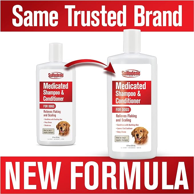 Sulfodene Medicated Shampoo & Conditioner for Dogs - Jeffers - Animal & Pet Supplies > Pet Grooming