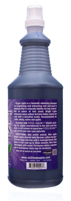 Sullivan's Bright Lights Whitening Shampoo - Jeffers - Farm & Ranch Supplies > Grooming Supplies