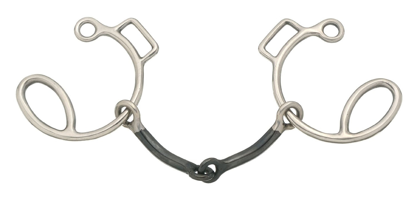 Sweet Iron Snaffle Six Cheek Gag - Jeffers - Horse Supplies > Horse Tack > Bridle Bits