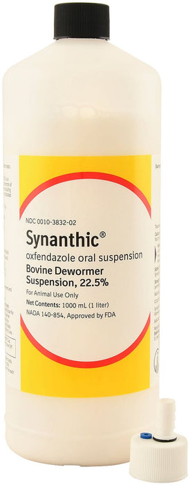 Synanthic Bovine Dewormer Suspension, 22.5% - Jeffers - Animal Health & Wellness > Medicine