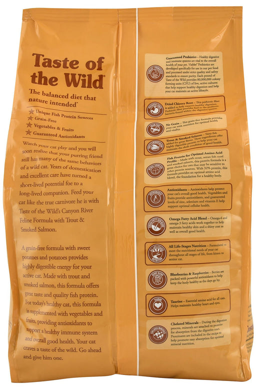 Taste of the Wild, Canyon River, 5 lb - Jeffers - Cat Supplies > Cat Food