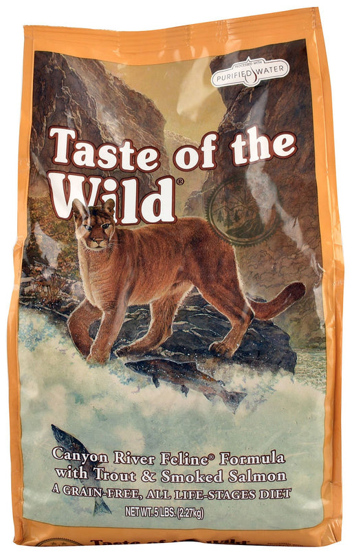 Taste of the Wild, Canyon River, 5 lb - Jeffers - Cat Supplies > Cat Food