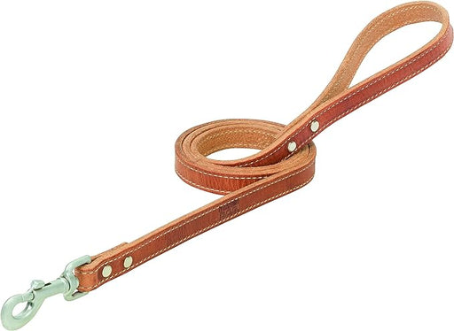 Terrain D.O.G. Harness Leather Dog Leash, Russet, 3/4' x 6' - Jeffers - Dog Supplies > Dog Apparel > Dog Collars, Harnesses, & Leashes