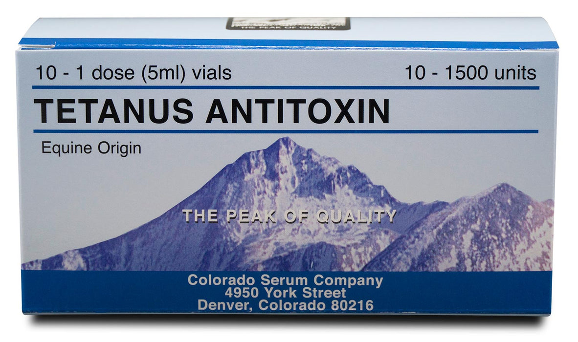 Tetanus Antitoxin - Jeffers - Animal Health & Wellness > Vaccines