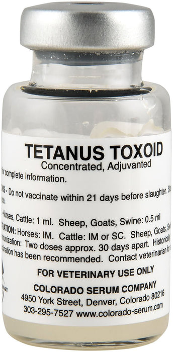 Tetanus Toxoid Concentrate - Jeffers - Animal Health & Wellness > Vaccines