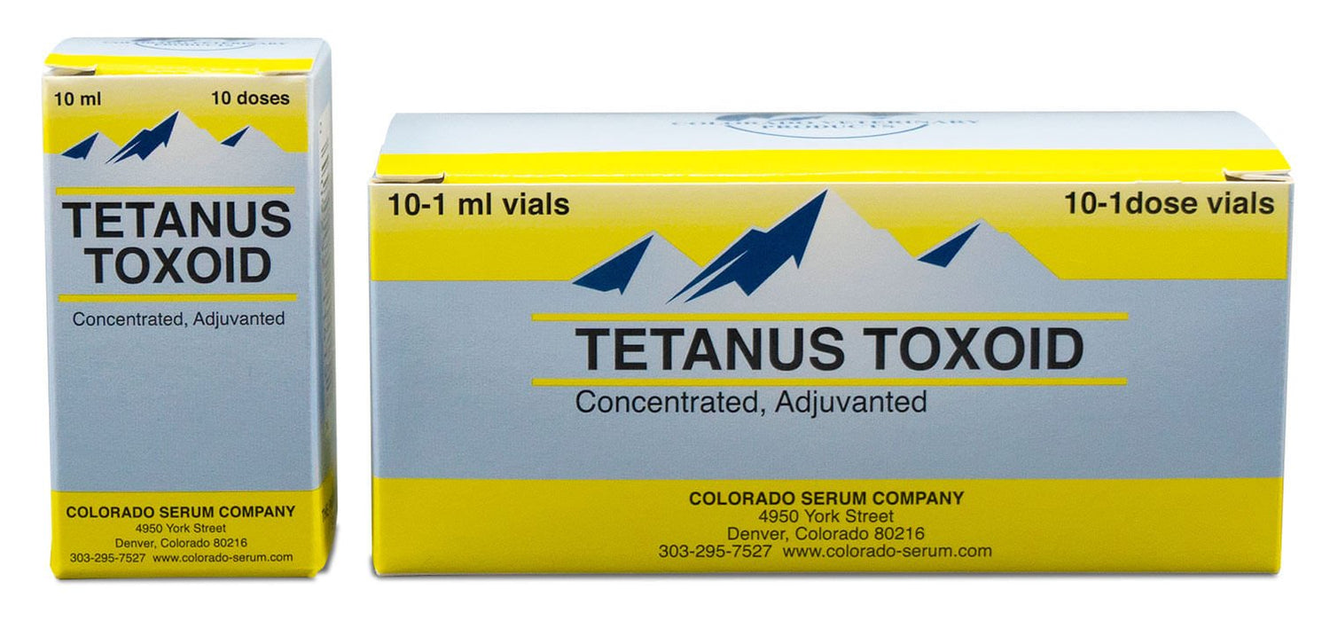 Tetanus Toxoid Concentrate - Jeffers - Animal Health & Wellness > Vaccines