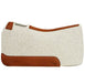 'The Barrel Racer' 5 Star Saddle Pad, 1 - 1/8' Natural - Jeffers - Horse Supplies > Horse Tack > Saddle Pads & Blankets