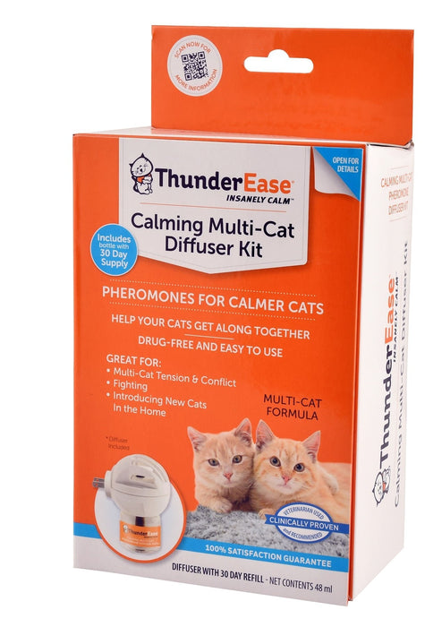 ThunderEase Multi - Cat Calming Diffuser Kit - Jeffers - Animal & Pet Supplies > Pet Training Aids