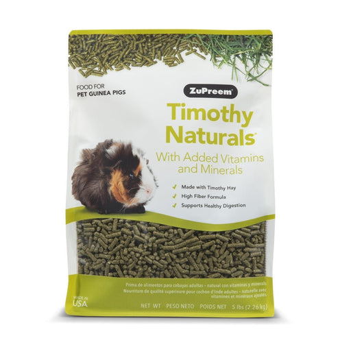 Timothy Naturals Guinea Pig Food, 5 lb - Jeffers - Animal & Pet Supplies > Animal & Pet Supplies