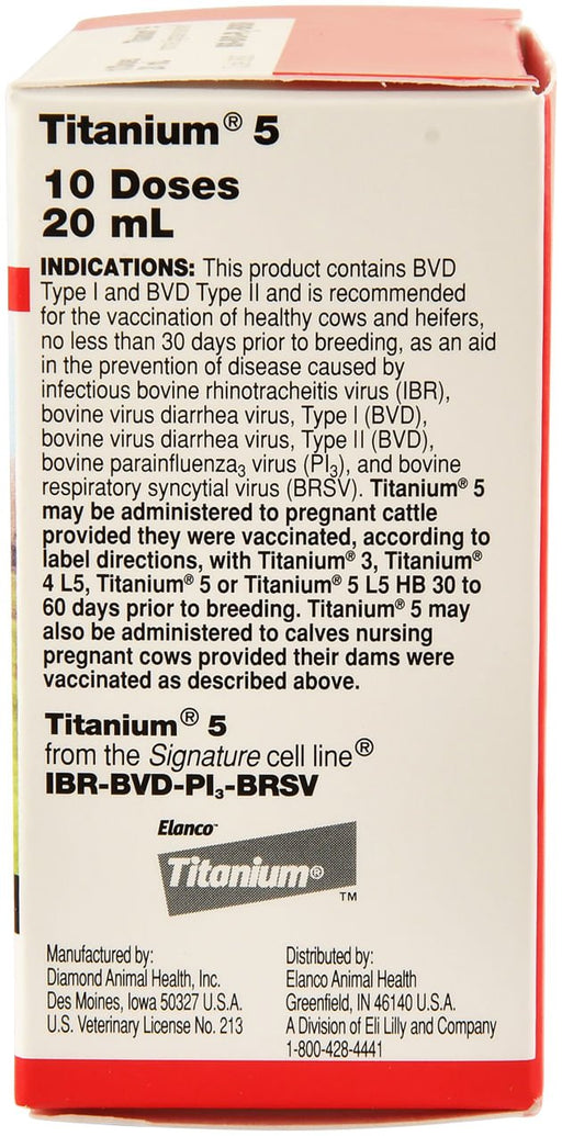 Titanium 5 - Jeffers - Animal Health & Wellness > Vaccines