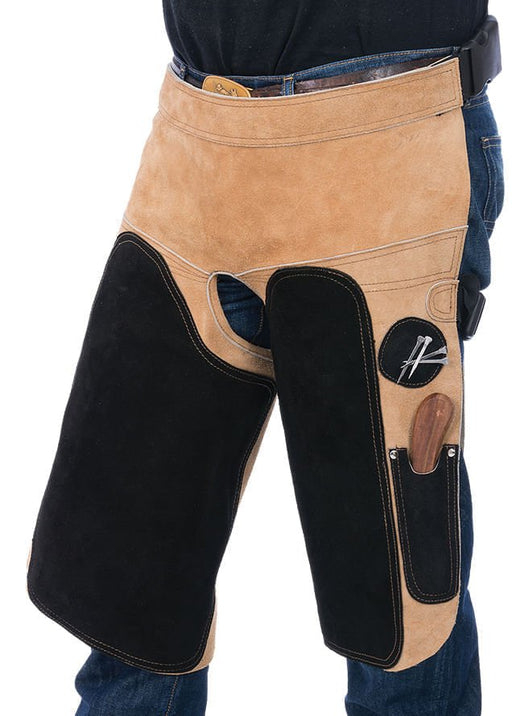 Tough 1 Premium Leather Farrier Chaps - Jeffers - Horse Supplies > Riding Apparel & Accessories