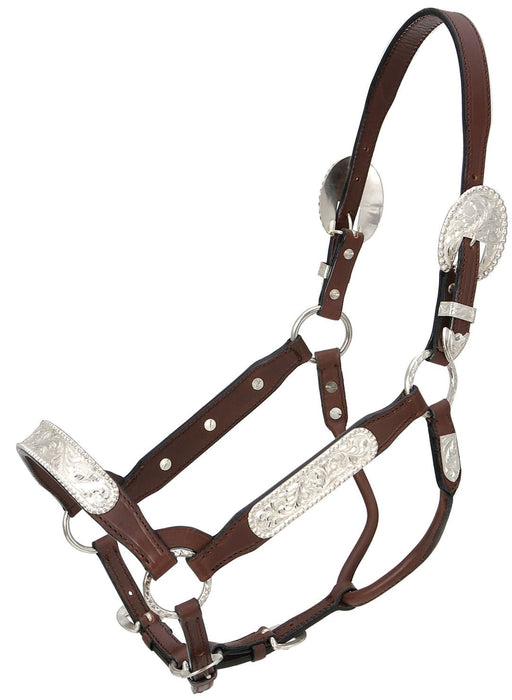 Tough1 Berry Edge Silver Congress Horse Show Halter - Jeffers - Horse Supplies > Horse Tack > Horse Halters