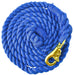 Tough1 Braided Cotton Horse Lead Rope w/ Trigger Bull Snap, 8.5' - Jeffers - Horse Supplies > Horse Tack > Horse Halters