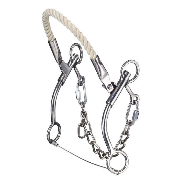 Tough1 Rope Nose Hackamore - Jeffers - Horse Supplies > Horse Tack > Bridle Bits