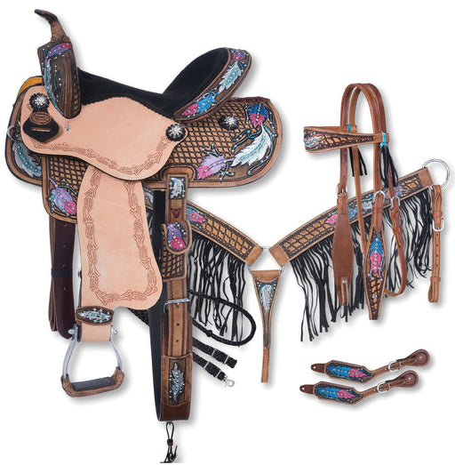 Tough1 Silver Royal Delilah Saddle & Tack Collection - Jeffers - Horse Supplies > Horse Tack > Saddles