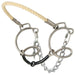 Tough1 Six Cheek Sweet Iron Snaffle with Rope Nose, 5 1/2' - Jeffers - Horse Supplies > Horse Tack > Bridle Bits