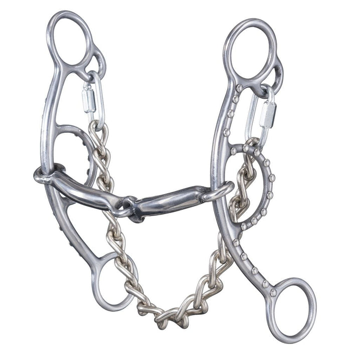 Tough1 Sweet Iron Short Shank Gag Snaffle - Jeffers - Horse Supplies > Horse Tack > Bridle Bits