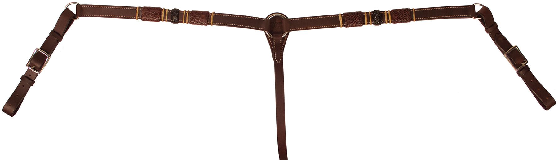 Tres Rawhide Breast Collar - Jeffers - Horse Supplies > Horse Tack > Breast Collars