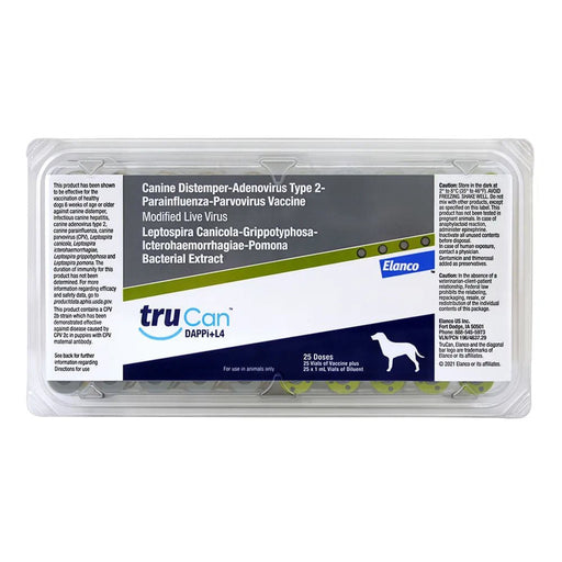 TruCan DAPPi+L4 (formerly Duramune Max 5/4L) - Jeffers - Animal Health & Wellness > Vaccines